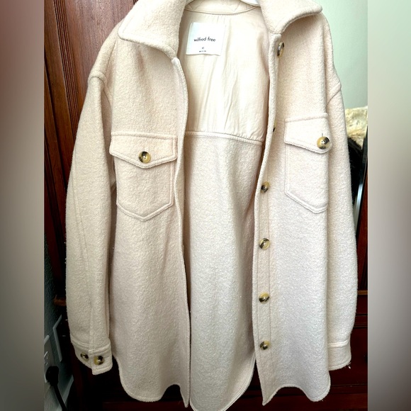 Aritzia Wilfred Free The Ganna Shirt Jacket - Picture 3 of 4